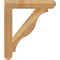 Ekena Millwork Funston Craftsman Rough Sawn Bracket, Western Red Cedar, 4"W x 26"D x 30"H BKT04X26X30FST04RWR - alternate 2